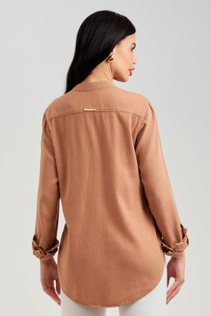 Camisa de Linho Térmico Dunas Terra