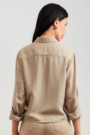 Camisa Térmica Cropped Nude Liocel