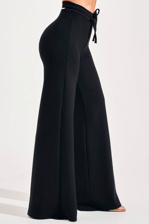 Calça Comfort Office Pantalona Preto Intenso