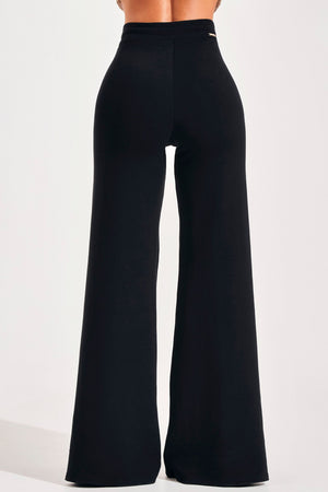 Calça Comfort Office Pantalona Preto Intenso