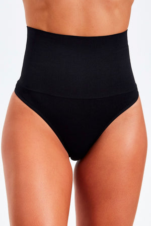 Calcinha Modeladora Fio Preta