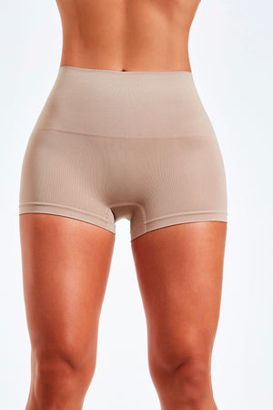 Calcinha Boxer Modeladora Bege