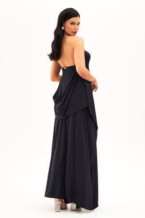 Vestido Premium Basic Tomara que Caia Preto