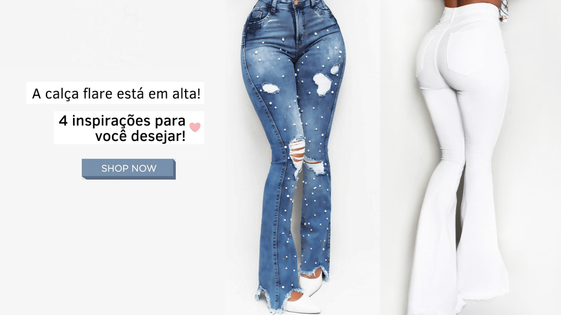 A calça flare está em alta! 4 inspirações para você desejar!