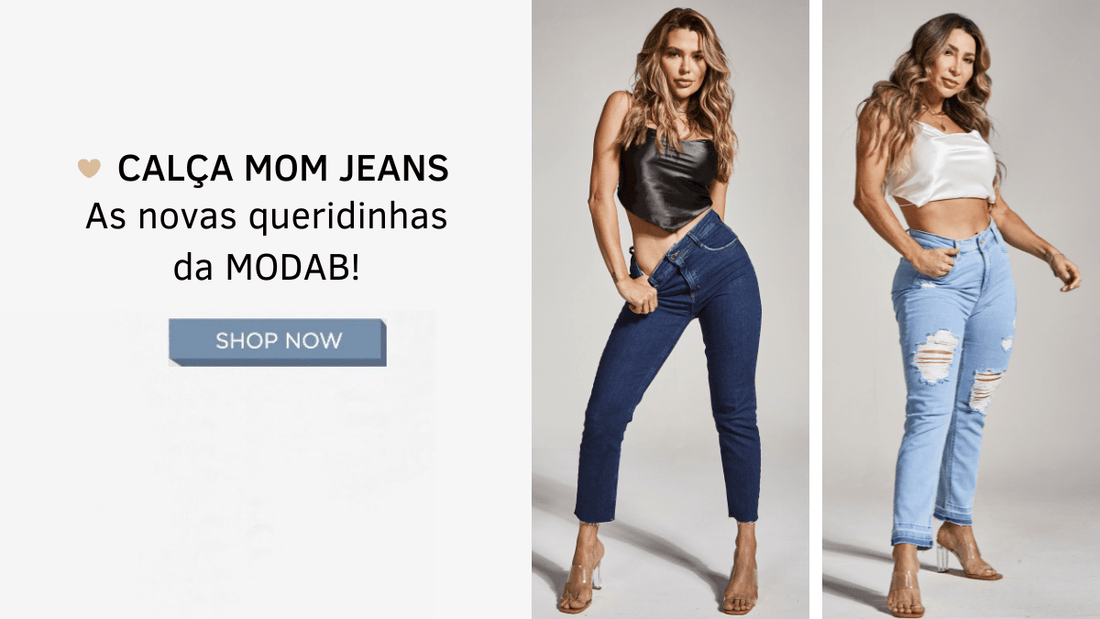 Super lançamento: calça mom jeans!