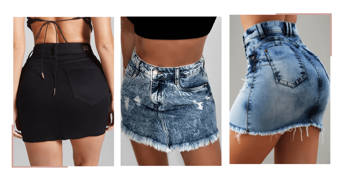 Como montar looks versáteis com saia jeans