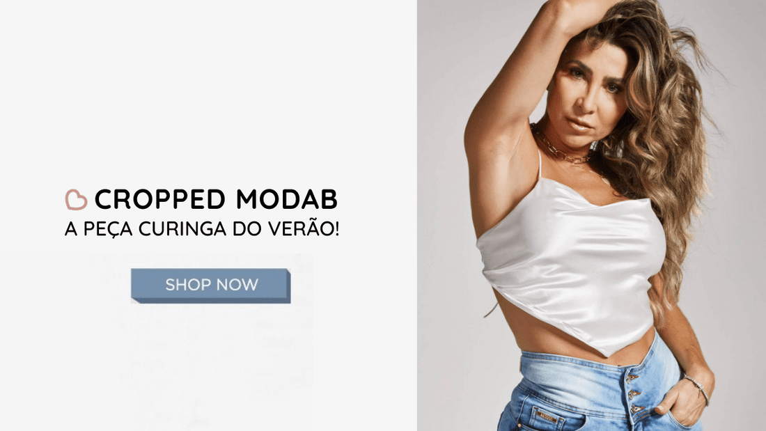 Cropped MODAB: a peça curinga do verão!