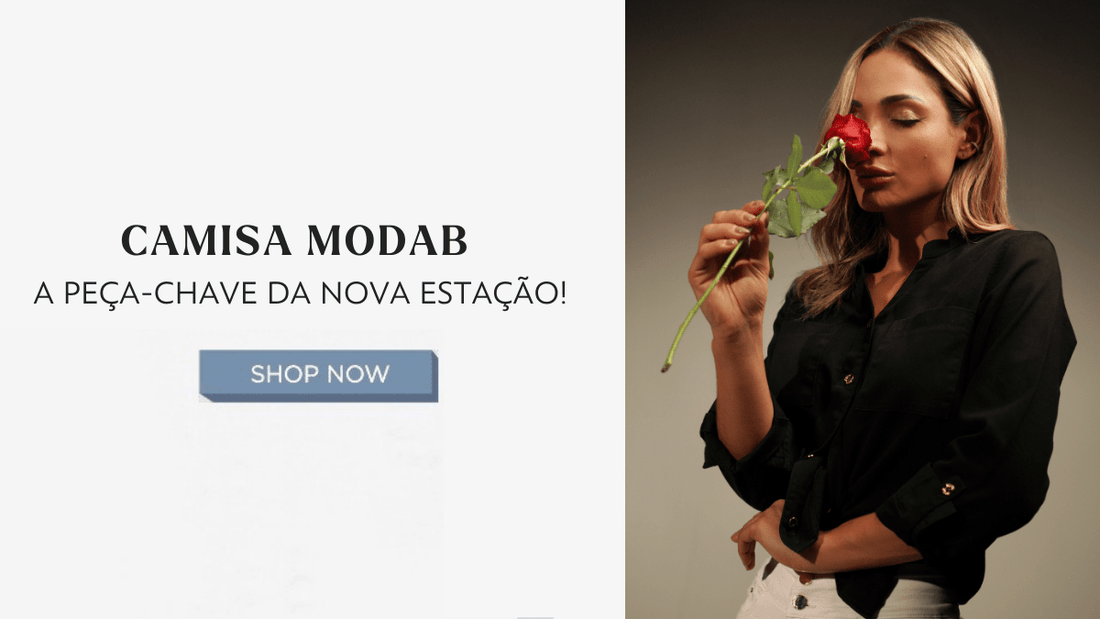 Camisa MODAB: a peça-chave da nova estação!