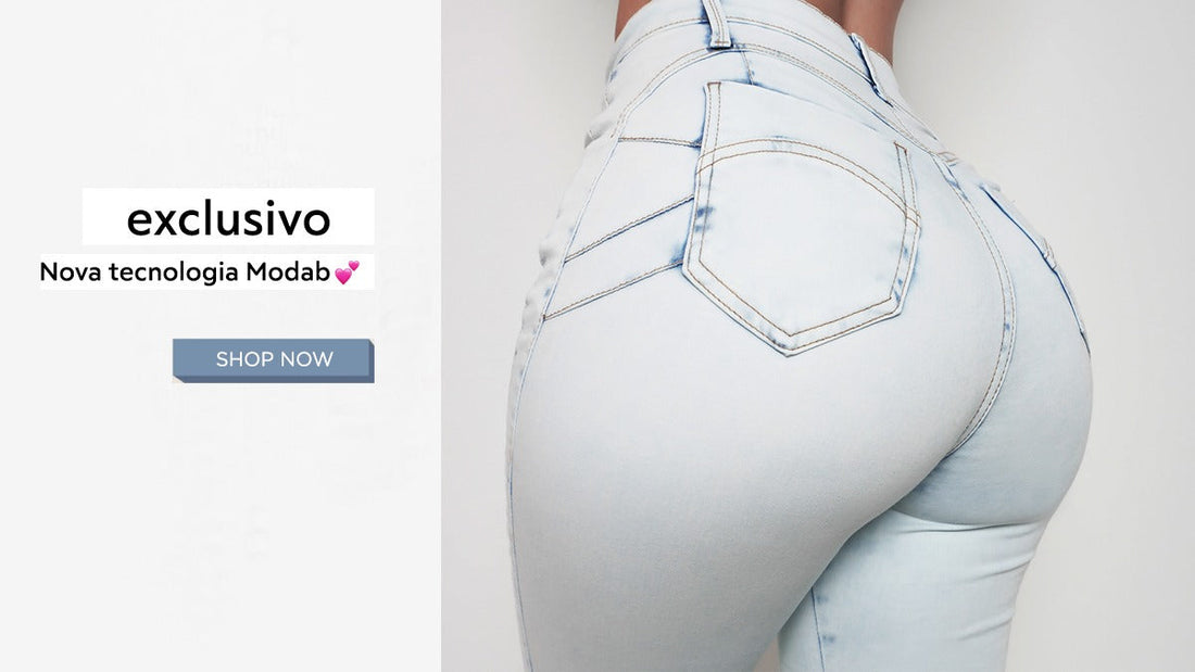 Modelagem mega bumbum: Conheça a calça do século!