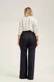 Calça Jeans Modeladora Fantástica Wide Leg Cós Super Alto