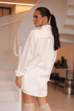 Camisa Térmica Oversized Impecável Off white Liocel