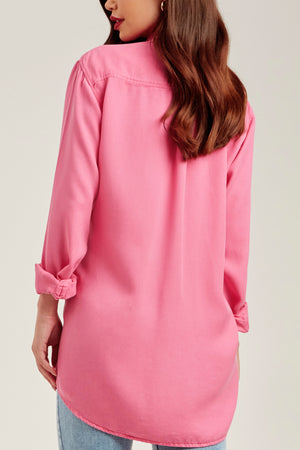 Camisa Térmica Oversized Pink Liocel