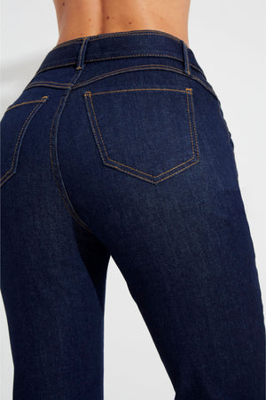 Calça Jeans Reta Soul Cintura Super Alta Escura