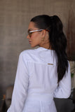 Camisa de Linho Térmico Dunas Branca