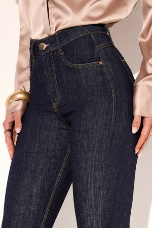 Calça Jeans Skinny Modeladora Fantástica Cintura Alta