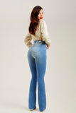 Calça Jeans Modeladora Boot Cut Basic