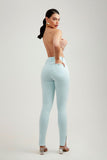 Calça Jeans Modeladora Skinny Aqua