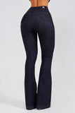Calça Jeans Modeladora Fantástica Flare Cós Alto