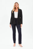 Blazer Estilo Alfaiataria Comfort Office Preto