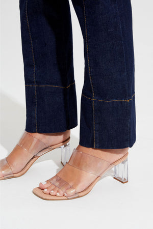 Calça Jeans Reta Soul Cintura Super Alta Escura