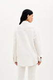 Camisa Oversized Comfort Office Off White