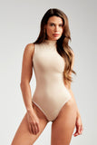Body Premium Dupla Face Branco com Nude
