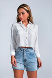 Camisa Cropped Térmica Impecável