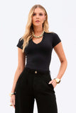 Camiseta Alta Elasticidade Premium Preta
