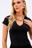 Camiseta Alta Elasticidade Premium Preta