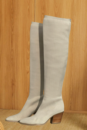 Bota Over The Knee Modab Off White