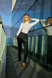 Calça Jeans Modeladora Fantástica Reta Cós Alto