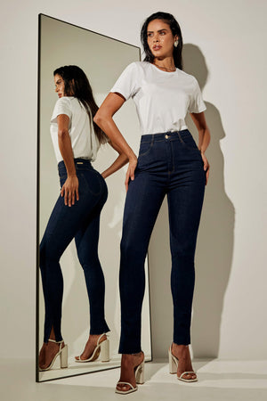 Calça Jeans Ultra Modeladora Skinny Cós Alto