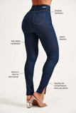 Calça Jeans Ultra Modeladora Skinny Cós Alto