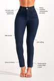 Calça Jeans Ultra Modeladora Skinny Cós Alto