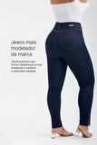 Calça Jeans Ultra Modeladora Skinny Cós Alto