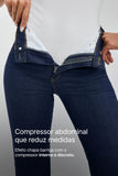 Calça Jeans Ultra Modeladora Wide Leg Cós Super Alto
