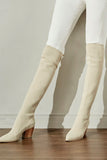 Bota Over The Knee Modab Off White