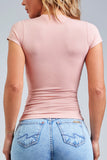 Camiseta Alta Elasticidade Premium Rosa