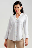 Camisa de Linho Térmico Dunas Branca