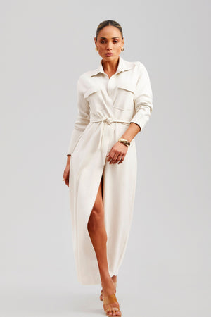 Capa Alongada Comfort Office Nude