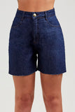 Shorts Jeans Ultra Modelador Curto Cós Super Alto