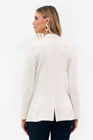 Blazer Comfort Office Off White