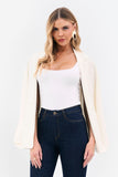 Blazer Comfort Office Off White