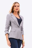 Blazer de Alfaiataria Essence Cinza