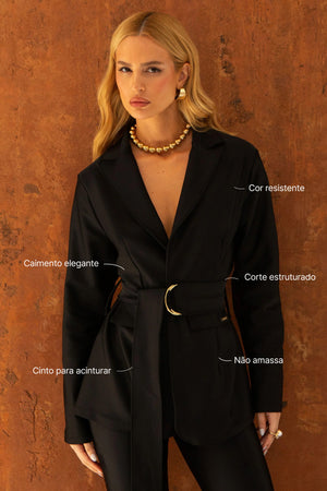 Blazer Glam Preto