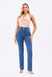 Blusa Curve Frente Única Degagê Nude