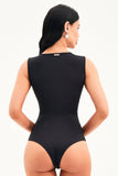 Body Ultra Modelador Zíper Preto
