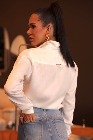 Camisa Térmica Impecável Off White Liocel