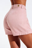 Shorts Alfaiataria Ultra Premium Rosa