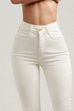 Calça Jeans Modeladora Skinny Off White